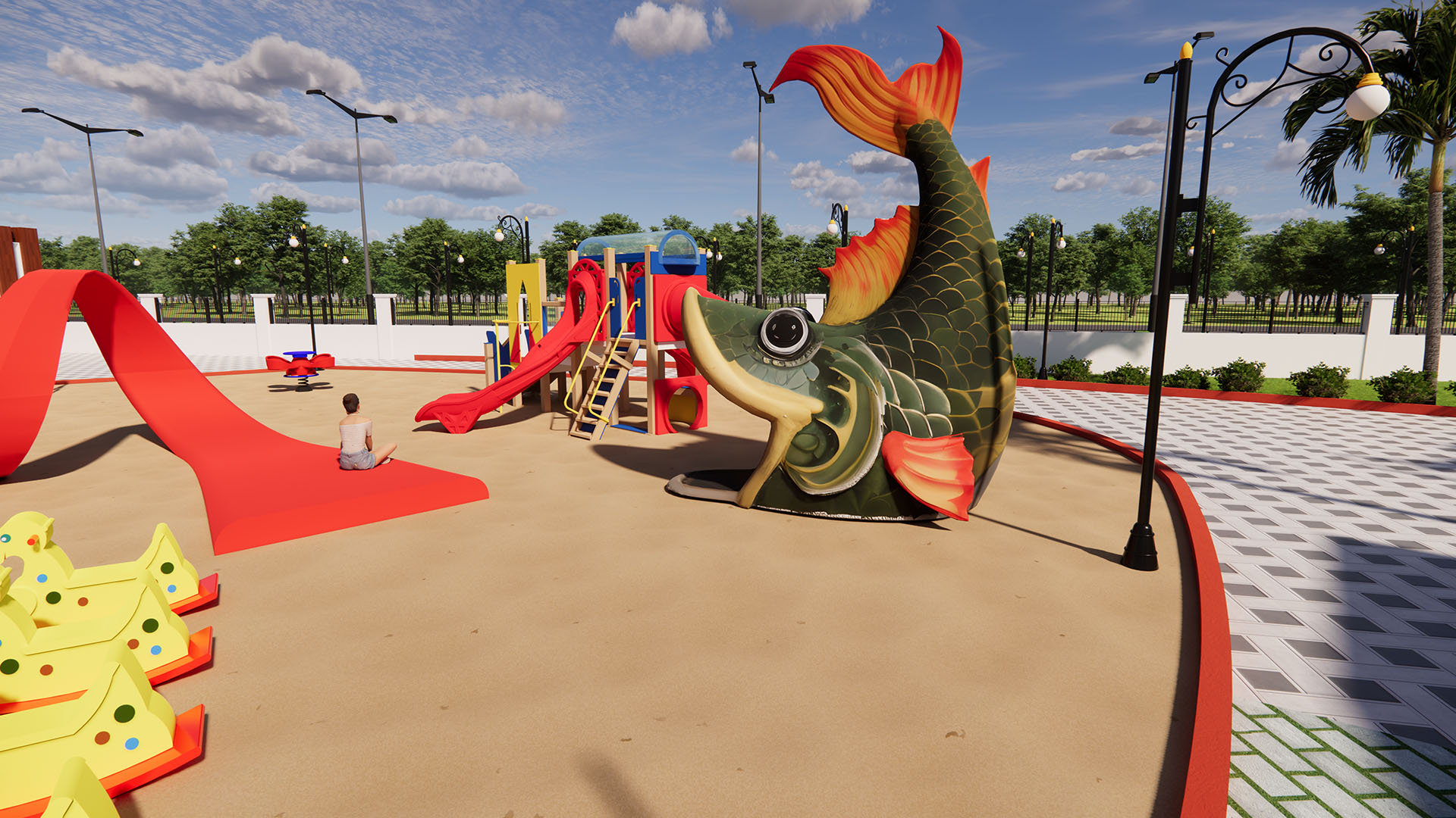 Tellapur Park Kids Area